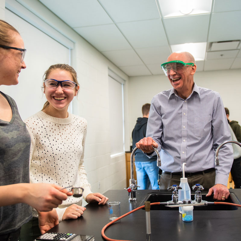 Mr. Mack Teaching Chemistry at Wheaton Academy