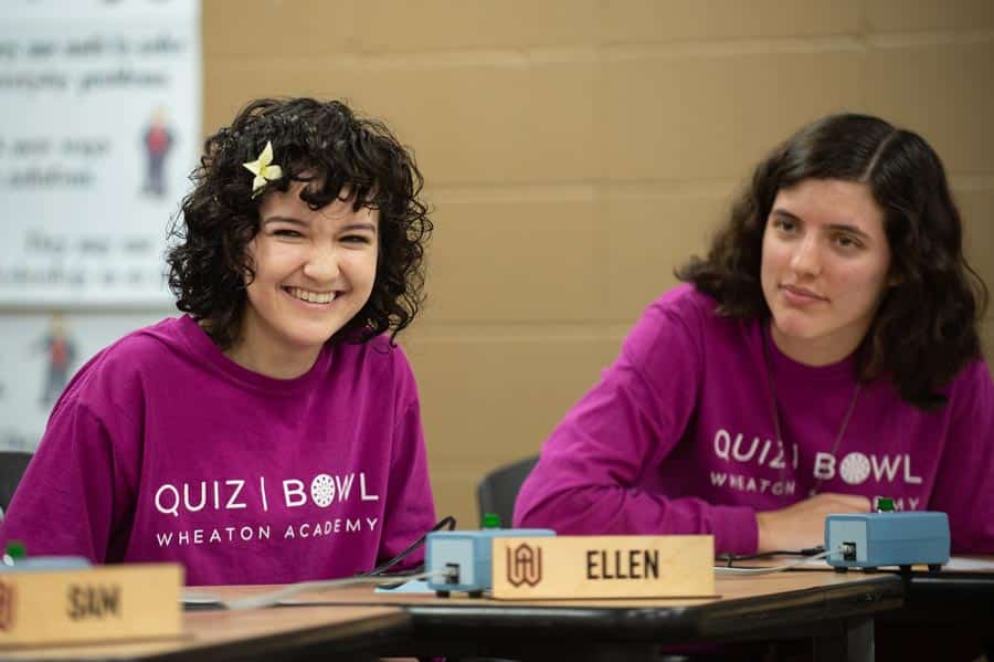 Ellen competes in quiz bowl competitions