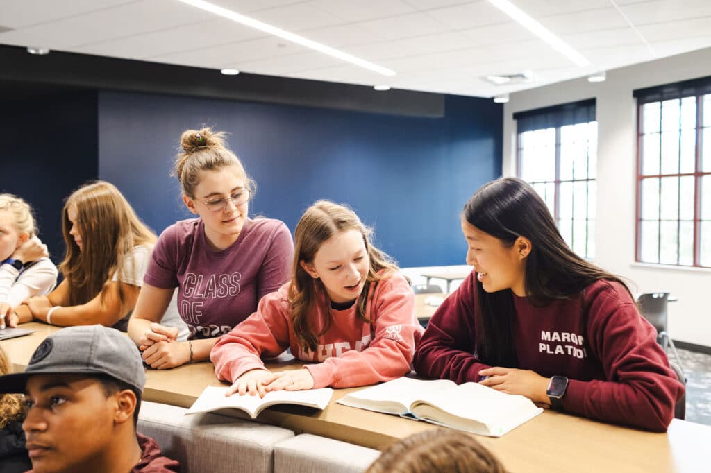 Studying in the learning commons