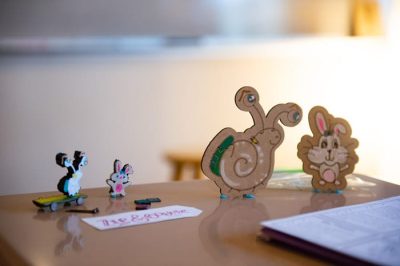 High school students use CNC machines and 3D printers to create characters for Pixar Project at Wheaton Academy, a private Christian high school